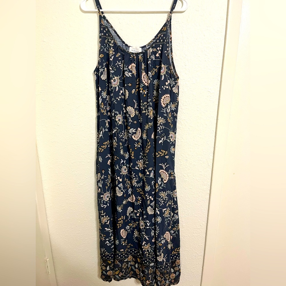 Maxi floral böhme dress size large